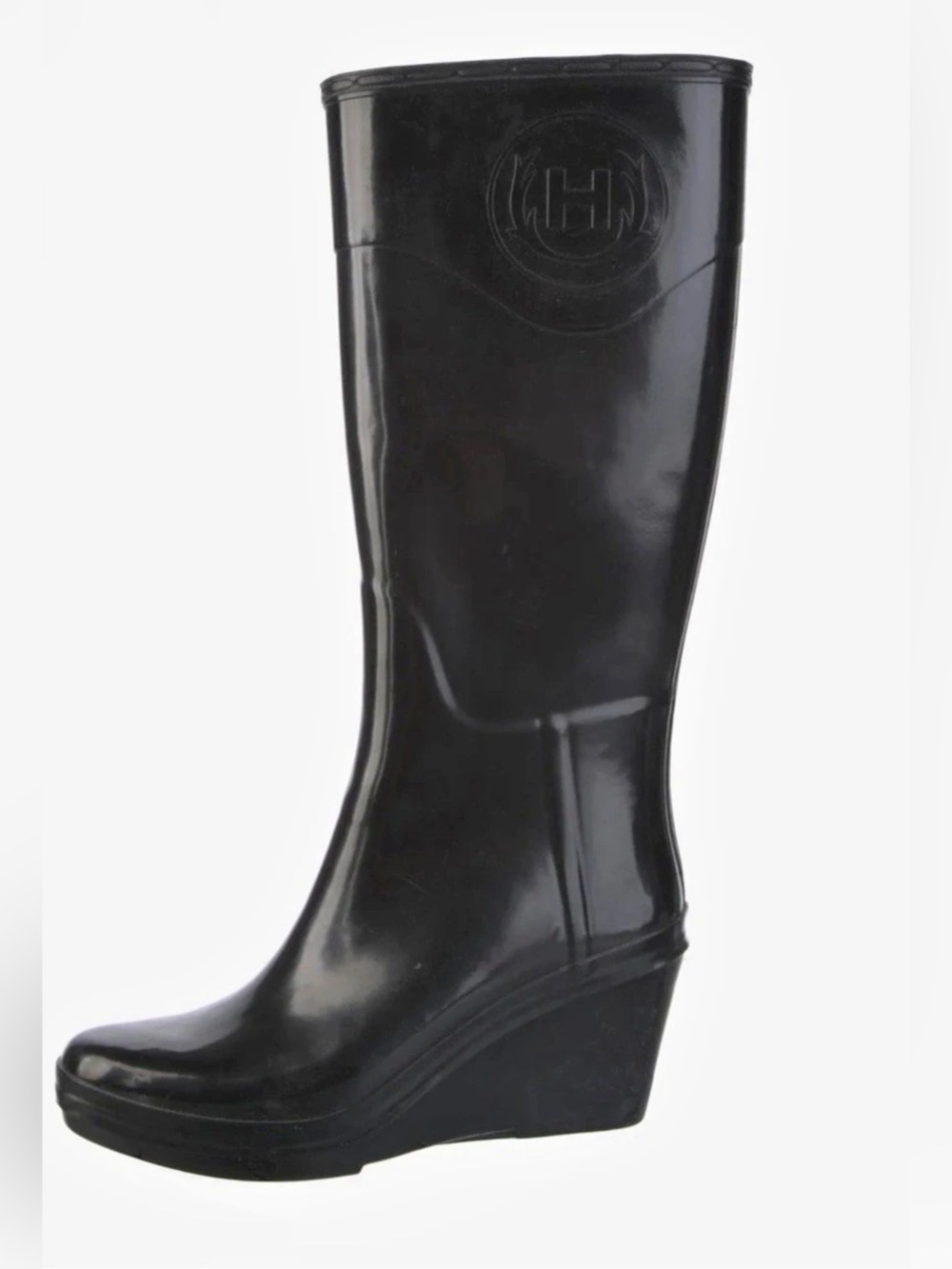 Hunter "Champery" Wedge Rain Boots.